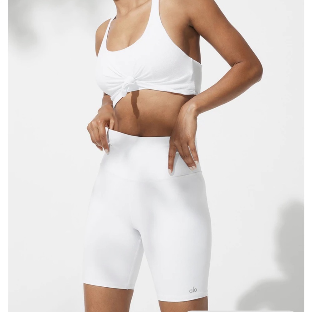 Alo high waisted biker shorts
